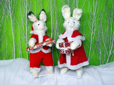 Lapin Père Noël LAP2