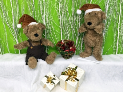 Teddy bear automate debout et assis