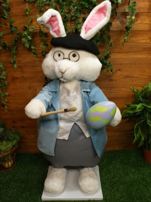 Lapin peintre